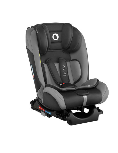 BN-LO-SANDER_GREY,Lionelo - Scaun auto Sander Spatar reglabil, Forward-Facing sau Rear-Facing, Pozitie de somn, 0-36 Kg, Cu Isof