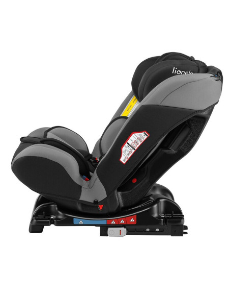 BN-LO-SANDER_GREY,Lionelo - Scaun auto Sander Spatar reglabil, Forward-Facing sau Rear-Facing, Pozitie de somn, 0-36 Kg, Cu Isof