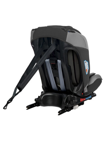 BN-LO-SANDER_GREY,Lionelo - Scaun auto Sander Spatar reglabil, Forward-Facing sau Rear-Facing, Pozitie de somn, 0-36 Kg, Cu Isof