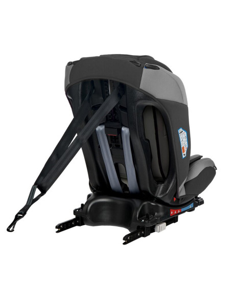 BN-LO-SANDER_GREY,Lionelo - Scaun auto Sander Spatar reglabil, Forward-Facing sau Rear-Facing, Pozitie de somn, 0-36 Kg, Cu Isof