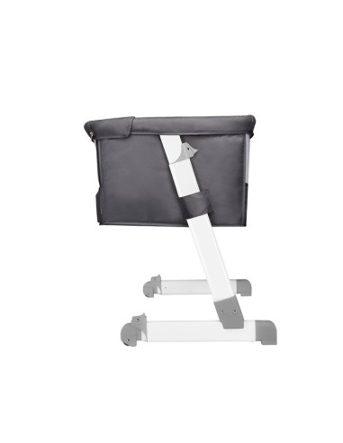 BN-LO-THEO_Dark_Grey,Lionelo - Patut co-sleeper Theo 2 in 1, Cu setare unghiulara, Reglabil in 5 pozitii pe inaltime, Conform cu