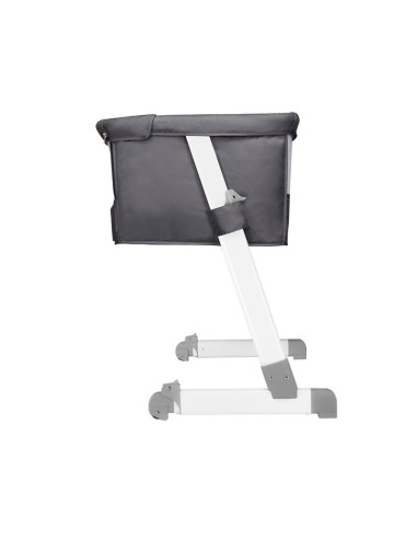 BN-LO-THEO_Dark_Grey,Lionelo - Patut co-sleeper Theo 2 in 1, Cu setare unghiulara, Reglabil in 5 pozitii pe inaltime, Conform cu