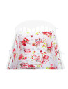 BN-BN139,BabyNeeds - Lenjerie patut 5 piese, Cu doua protectii laterale, Pernuta, Plapumioara, Cearceaf, Din bumbac, Pentru patu