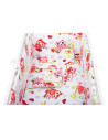 BN-BN139,BabyNeeds - Lenjerie patut 5 piese, Cu doua protectii laterale, Pernuta, Plapumioara, Cearceaf, Din bumbac, Pentru patu