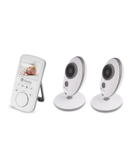 BN-LOC-BABYLINE_5.1,Lionelo - Videofon Babyline 5.1, Wireless, Cu melodii, Cu doua camere independente