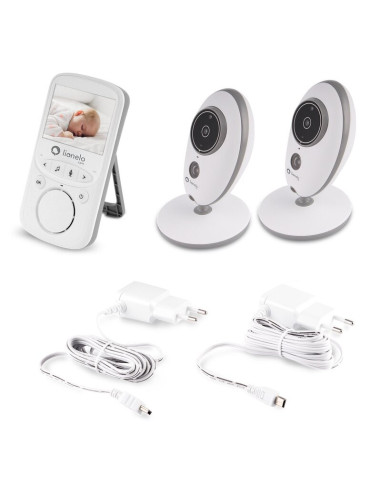 BN-LOC-BABYLINE_5.1,Lionelo - Videofon Babyline 5.1, Wireless, Cu melodii, Cu doua camere independente
