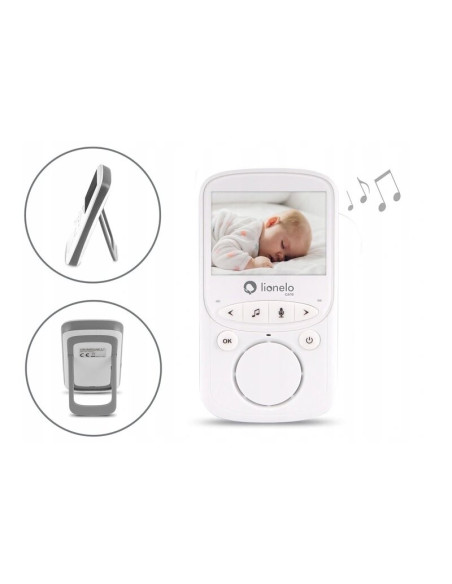 BN-LOC-BABYLINE_5.1,Lionelo - Videofon Babyline 5.1, Wireless, Cu melodii, Cu doua camere independente