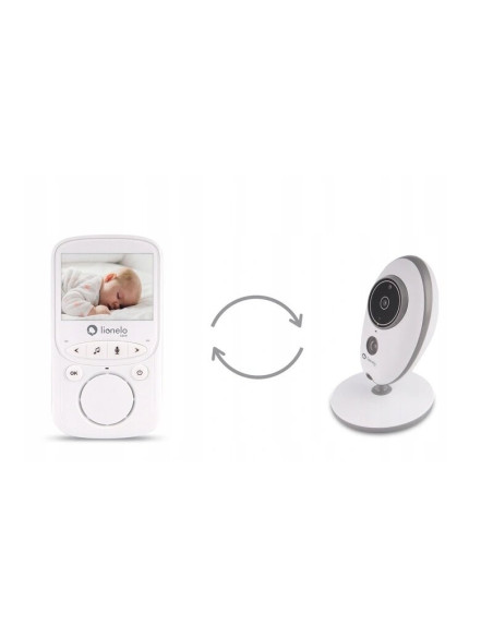 BN-LOC-BABYLINE_5.1,Lionelo - Videofon Babyline 5.1, Wireless, Cu melodii, Cu doua camere independente