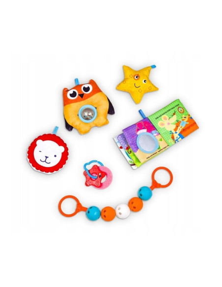 BN-LOE-AGNES,Lionelo - Salteluta educationala interactiva Agnes, Cu jucarii, Conform cu standardul european de securitate EN71, 