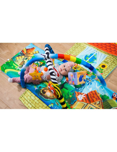 BN-LOE-AGNES,Lionelo - Salteluta educationala interactiva Agnes, Cu jucarii, Conform cu standardul european de securitate EN71, 