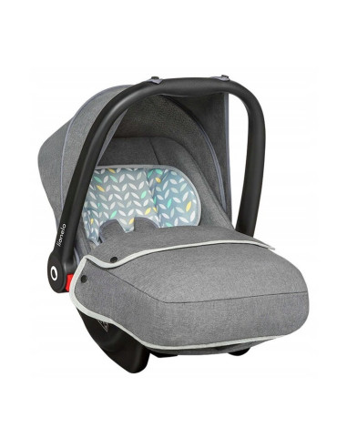 BN-LO-NOAPLUS_GREY_SCANDI,Lionelo - Scaun auto Noa Plus Scandi, 0-13 Kg, Cu maner reglabil, Cu husa de picioare, Cu capotina, Cu