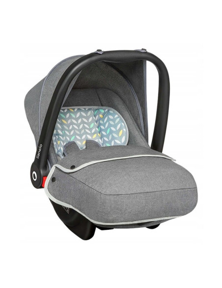 BN-LO-NOAPLUS_GREY_SCANDI,Lionelo - Scaun auto Noa Plus Scandi, 0-13 Kg, Cu maner reglabil, Cu husa de picioare, Cu capotina, Cu