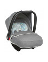 BN-LO-NOAPLUS_GREY_SCANDI,Lionelo - Scaun auto Noa Plus Scandi, 0-13 Kg, Cu maner reglabil, Cu husa de picioare, Cu capotina, Cu