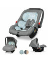 BN-LO-NOAPLUS_GREY_SCANDI,Lionelo - Scaun auto Noa Plus Scandi, 0-13 Kg, Cu maner reglabil, Cu husa de picioare, Cu capotina, Cu