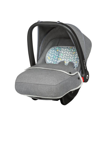 BN-LO-NOAPLUS_GREY_SCANDI,Lionelo - Scaun auto Noa Plus Scandi, 0-13 Kg, Cu maner reglabil, Cu husa de picioare, Cu capotina, Cu