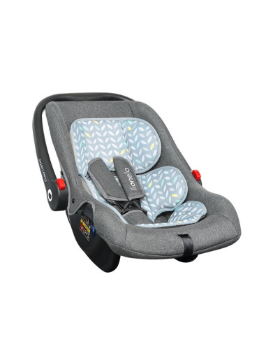 BN-LO-NOAPLUS_GREY_SCANDI,Lionelo - Scaun auto Noa Plus Scandi, 0-13 Kg, Cu maner reglabil, Cu husa de picioare, Cu capotina, Cu