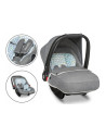 BN-LO-NOAPLUS_GREY_SCANDI,Lionelo - Scaun auto Noa Plus Scandi, 0-13 Kg, Cu maner reglabil, Cu husa de picioare, Cu capotina, Cu