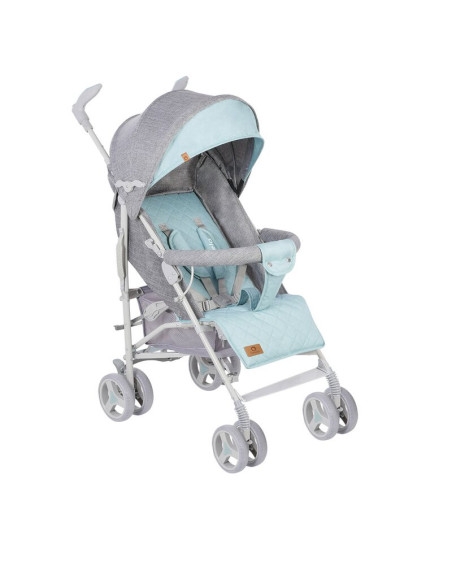 BN-LO-IRMA_GREY/MINT,Lionelo - Carucior sport Irma, Cu husa de picioare, Cu plasa de tantari, Conform cu standardul european de 