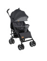 BN-LO-IRMA_BLACK/DARKGREY,Lionelo - Carucior sport Irma, Cu husa de picioare, Cu plasa de tantari, Conform cu standardul europea
