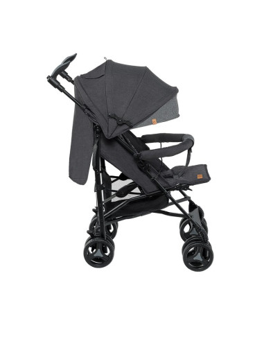 BN-LO-IRMA_BLACK/DARKGREY,Lionelo - Carucior sport Irma, Cu husa de picioare, Cu plasa de tantari, Conform cu standardul europea