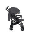 BN-LO-IRMA_BLACK/DARKGREY,Lionelo - Carucior sport Irma, Cu husa de picioare, Cu plasa de tantari, Conform cu standardul europea