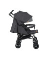 BN-LO-IRMA_BLACK/DARKGREY,Lionelo - Carucior sport Irma, Cu husa de picioare, Cu plasa de tantari, Conform cu standardul europea