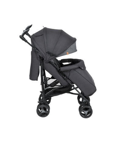 BN-LO-IRMA_BLACK/DARKGREY,Lionelo - Carucior sport Irma, Cu husa de picioare, Cu plasa de tantari, Conform cu standardul europea