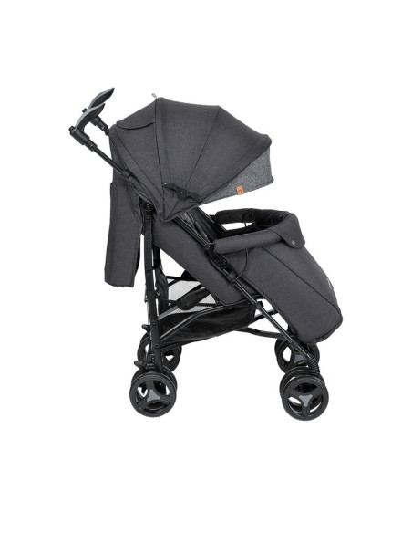 BN-LO-IRMA_BLACK/DARKGREY,Lionelo - Carucior sport Irma, Cu husa de picioare, Cu plasa de tantari, Conform cu standardul europea