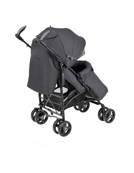 BN-LO-IRMA_BLACK/DARKGREY,Lionelo - Carucior sport Irma, Cu husa de picioare, Cu plasa de tantari, Conform cu standardul europea