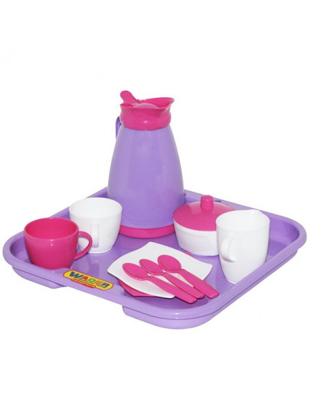 Cescute cafea+tavita si accesorii, 17x16 cm, Wader,ROB-40589