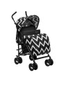 BN-LO-ELIA OSLO_BLACK/WHITE,Lionelo - Carucior sport Elia Oslo, Cu husa de picioare, Cu plasa de tantari, Conform cu standardul 