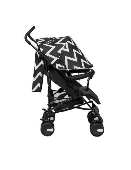 BN-LO-ELIA OSLO_BLACK/WHITE,Lionelo - Carucior sport Elia Oslo, Cu husa de picioare, Cu plasa de tantari, Conform cu standardul 