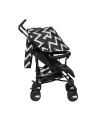 BN-LO-ELIA OSLO_BLACK/WHITE,Lionelo - Carucior sport Elia Oslo, Cu husa de picioare, Cu plasa de tantari, Conform cu standardul 
