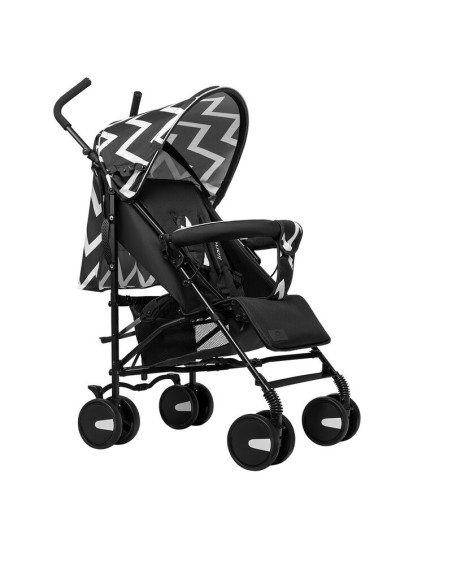BN-LO-ELIA OSLO_BLACK/WHITE,Lionelo - Carucior sport Elia Oslo, Cu husa de picioare, Cu plasa de tantari, Conform cu standardul 
