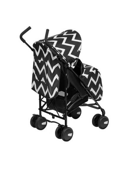 BN-LO-ELIA OSLO_BLACK/WHITE,Lionelo - Carucior sport Elia Oslo, Cu husa de picioare, Cu plasa de tantari, Conform cu standardul 