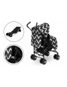 BN-LO-ELIA OSLO_BLACK/WHITE,Lionelo - Carucior sport Elia Oslo, Cu husa de picioare, Cu plasa de tantari, Conform cu standardul 