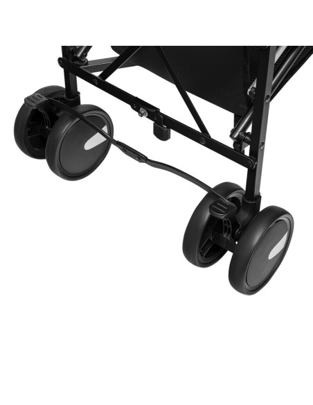 BN-LO-ELIA OSLO_BLACK/WHITE,Lionelo - Carucior sport Elia Oslo, Cu husa de picioare, Cu plasa de tantari, Conform cu standardul 