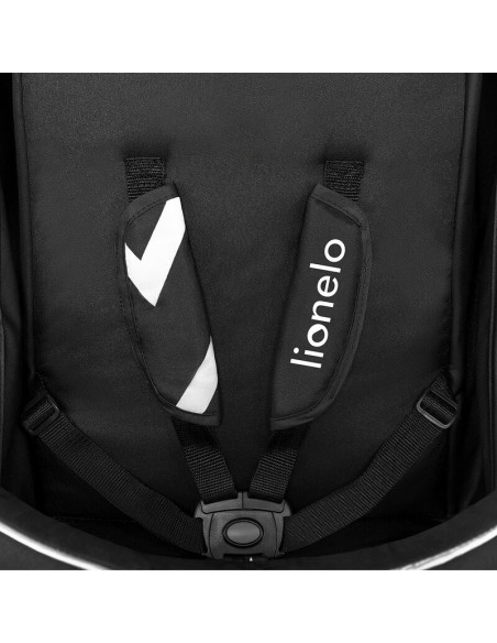 BN-LO-ELIA OSLO_BLACK/WHITE,Lionelo - Carucior sport Elia Oslo, Cu husa de picioare, Cu plasa de tantari, Conform cu standardul 