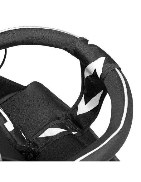 BN-LO-ELIA OSLO_BLACK/WHITE,Lionelo - Carucior sport Elia Oslo, Cu husa de picioare, Cu plasa de tantari, Conform cu standardul 