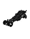 BN-LO-ELIA OSLO_BLACK/WHITE,Lionelo - Carucior sport Elia Oslo, Cu husa de picioare, Cu plasa de tantari, Conform cu standardul 
