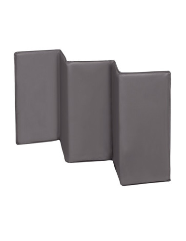 BN-LO-Sven Plus_Grey_Scandi,Lionelo - Patut pliant cu doua nivele Sven Plus, 120x60 cm, arcada jucarii, masuta de infasat, vibra