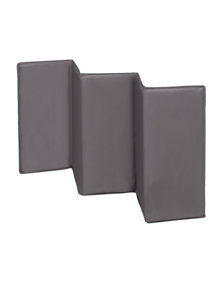 BN-LO-Sven Plus_Grey_Scandi,Lionelo - Patut pliant cu doua nivele Sven Plus, 120x60 cm, arcada jucarii, masuta de infasat, vibra