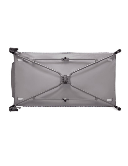 BN-LO-Sven Plus_Grey_Scandi,Lionelo - Patut pliant cu doua nivele Sven Plus, 120x60 cm, arcada jucarii, masuta de infasat, vibra