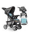 BN-LO-EMMA PLUS_BLUE_SCANDI,Lionelo - Carucior sport Emma Plus, Cu tavita, 2 Suporturi pentru pahar, Geanta accesorii, Conform c