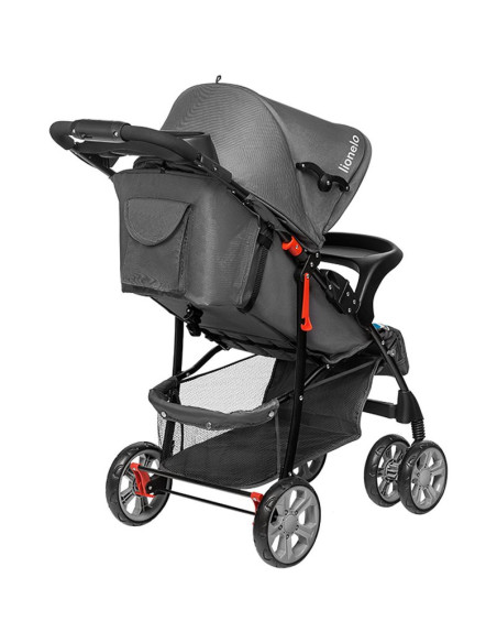 BN-LO-EMMA PLUS_BLUE_SCANDI,Lionelo - Carucior sport Emma Plus, Cu tavita, 2 Suporturi pentru pahar, Geanta accesorii, Conform c