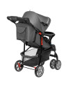 BN-LO-EMMA PLUS_BLUE_SCANDI,Lionelo - Carucior sport Emma Plus, Cu tavita, 2 Suporturi pentru pahar, Geanta accesorii, Conform c