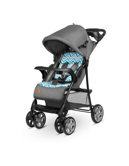BN-LO-EMMA PLUS_BLUE_SCANDI,Lionelo - Carucior sport Emma Plus, Cu tavita, 2 Suporturi pentru pahar, Geanta accesorii, Conform c