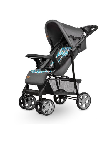 BN-LO-EMMA PLUS_BLUE_SCANDI,Lionelo - Carucior sport Emma Plus, Cu tavita, 2 Suporturi pentru pahar, Geanta accesorii, Conform c