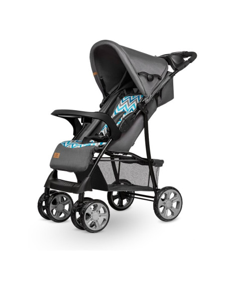 BN-LO-EMMA PLUS_BLUE_SCANDI,Lionelo - Carucior sport Emma Plus, Cu tavita, 2 Suporturi pentru pahar, Geanta accesorii, Conform c