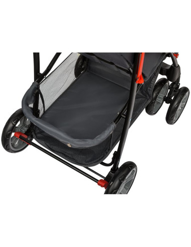 BN-LO-EMMA PLUS_BLUE_SCANDI,Lionelo - Carucior sport Emma Plus, Cu tavita, 2 Suporturi pentru pahar, Geanta accesorii, Conform c